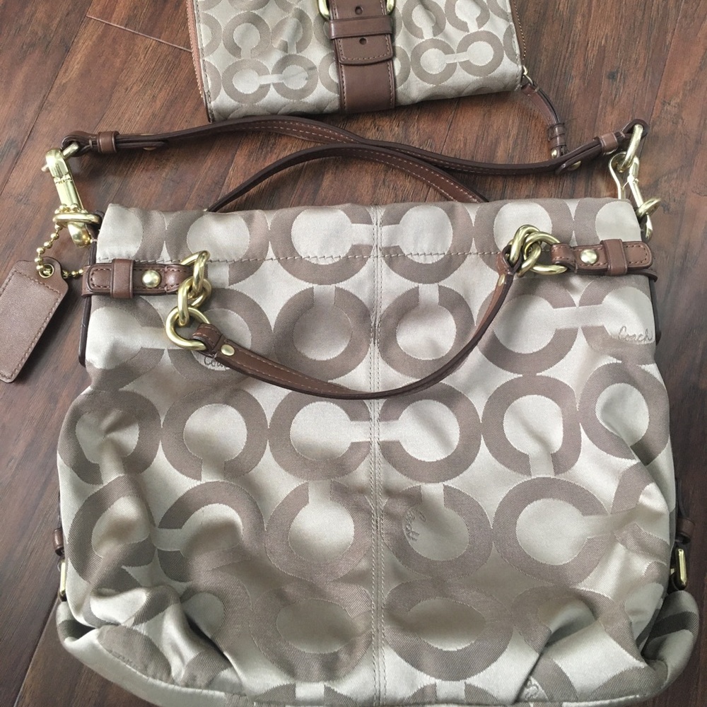 Coach Bag and wallet (Old School)